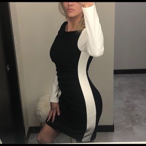 Vince Camuto Black & White Dress 🌺